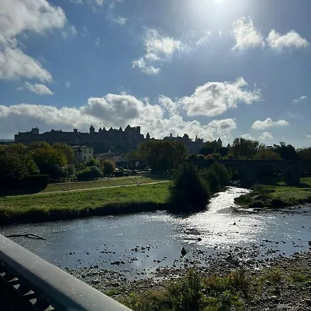 Apartament Le Reve Bleu Hyper-centre Carcassonne